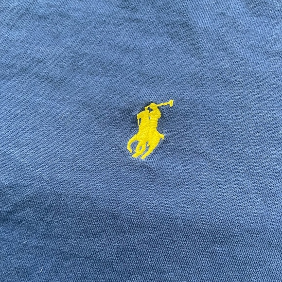 Blue Polo Ralph Lauren T Shirt Men’s XL - Picture 2 of 4